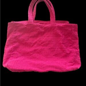 Victoria's Secret Hot Pink Tote Bag